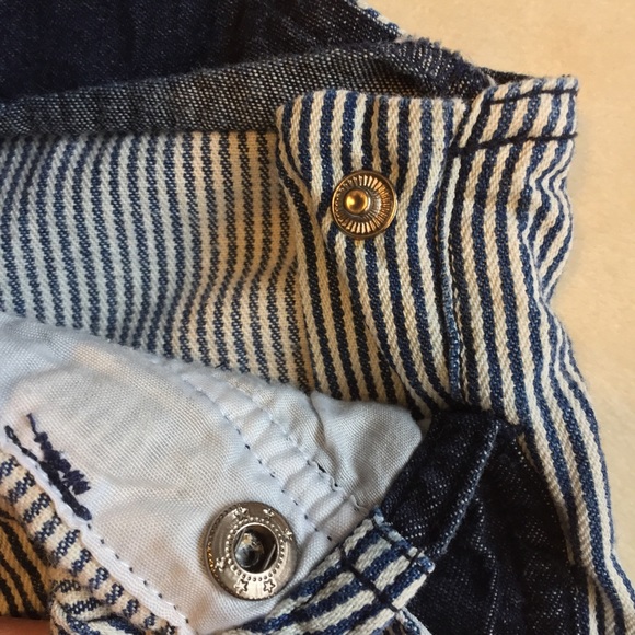 U.S. Polo Assn pinstriped Overalls - Picture 8 of 10